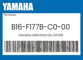 B16-f177b-c0-00 Yamaha Genuine Lid Cover -