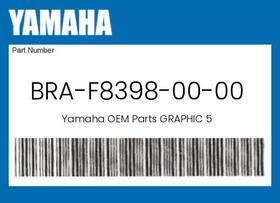 Bra-f8398-00-00 Yamaha Genuine Graphic 5 -