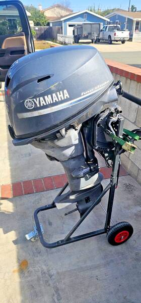 F25lc Yamaha 2017 25 Hp 4 Stroke Used Outboard Boat Dinghy Motor Local Pickup Only