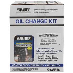 Lub-mrnxl-kt-10 Yamaha Oem Oil Change Kit For F225 F250 F300 4.2l Outboard