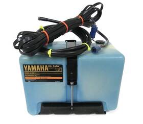 6e5-21708-11-00 Yamaha Marine Genuine Oem Complete Outboard Sub Oil Tank Assembly 10.5l Tested