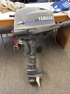 S015574t Yamaha 4 Hp Outboard Boat Motor