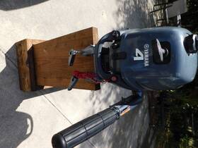 S4msch Yamaha 4hp 4 Stroke Outboard Boat Motor