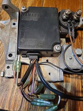 Tia02-19 Yamaha 20 25 Hp Autolube Ignition Module 6l2-10 Cdi Box Hitachi Perfect