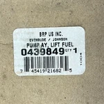 New Evinrude/johnson Fuel Lift Pump Assembly 0439849. Fixed Price $499.99.