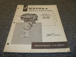 1957 Johnson Motors RJE-19 RJEL-19 35HP Outboards Parts Catalog Manual 377025 Xo. Fixed Price $61.07.