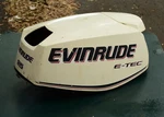 25 30 Hp Evinrude E-tec (brp) Top Engine Cover Cowl 0285824, Two Stroke. Fixed Price $221.25.