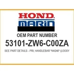 Honda Handlebar *NH246* 53101-ZW6-C00ZA Oem New. Fixed Price $110.53.