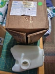 New Open Box Genuine Oem Omc Evinrude Gas Bottle 115203. Fixed Price $37.67.