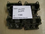 311240 310532 Evinrude Johnson 115HP V-4 Bypass Covers Fits Other Models T52. Fixed Price $24.95.