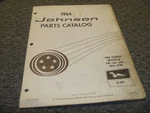 1964 Johnson JW19A JW19M JH19A JH19M 3HP Outboard Motor Parts Catalog Manual Xo. Fixed Price $61.07.