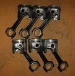 Mercury 3.0L 200-250 Hp Stroke Dfi Piston & Rod Set Pn 859297T2 Fits 1998-2002. Fixed Price $265.00.