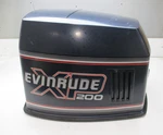 0283669 Omc Evinrude Johnson Engine Top Motor Cover Cowl 200 Hp Xp V6. Fixed Price $440.00.