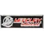 Small One Inch Hat Label Pin For Mercury Outboard Boat Engine Owners P-308. Fixed Price $9.99.