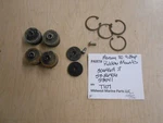 30646A 2, 53-26406 Mercury Model 110 9.8HP Outboard Motor Rubber Mounts T107. Fixed Price $35.00.