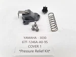 Genuine Yamaha Outboard Engine F150 Pressure Relief Valve Cover Kit. Fixed Price $28.62.