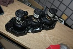 Evinrude Ficht V6 Cylinder Heads With Injectors 5001266 5001267 5004477 Used. Fixed Price $200.00.