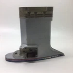 Johnson Evinrude V4 Outer Exhaust Housing Mid Section 0323549 Oem Omc 20". Fixed Price $55.97.