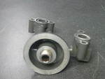 Yamaha Outboard 63P-13446-00-9S Oil Filter Bracket BIN0283. Fixed Price $18.00.