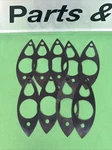 Lot Of 3 Chrysler Force 9C40555 27-F40555 Gaskets Per Sale, (4A),. Fixed Price $22.99.