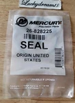 26-828225 New Quicksilver Mercury Marine Boat Oem Seal. Fixed Price $36.00.