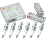 Pcs Ngk Laser Platinum Spark Plugs For 2001-2005 Bmw 325XI 2.5L L6 Tt. Fixed Price $57.53.