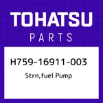H759-16911-003 Tohatsu Strn,fuel Pump H75916911003, New Genuine Oem Part. Fixed Price $31.89.