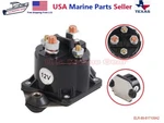 Mercury Force Outboard Starter Solenoid Relay 40 50 65 75 80 90 100 105 115 Hp. Fixed Price $17.55.