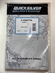 27-835427T04 New Genuine Oem Mercury Quicksilver Gasket Lot C04. Fixed Price $69.99.