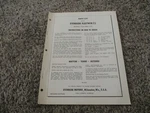 1958 Evinrude Fleetwin 7.5 1/2HP 7524 7525 Outboard Parts Catalog Manual. Fixed Price $15.89.