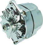 Oeg Parts New Alternator High Output 100 Amp Chrome 3 Wire, Self.... Fixed Price $147.41.
