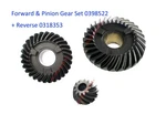 Gear Forward, Pinion 0398522 +reverse 0318353 12/29/29T Omc Johnson Evinrude. Fixed Price $227.88.