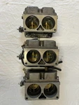 3307-9671A1 3307-9671A2 3307-9671A3 Mercury XR4 150 Hp Carbs Carburetor Set. Fixed Price $139.00.