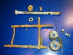 0301984 0376312 0301983 Bracket Johnson Evinrude 18HP 15020 (4 4F). Fixed Price $20.00.