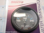 Water Temp Gauge 2" Teleflex Eclipse 68401P 120-240 I/o And I/b Motors Universal. Fixed Price $63.95.