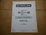1965 Evinrude Starflite 75582S 75592S Hp Outboard Motor Parts Catalog 278653. Fixed Price $10.00.