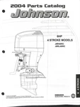 2004 Johnson 6HP Stroke Outboard Motor Parts Catalog J6R4SRC J6RL4SRC. Fixed Price $24.99.
