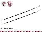 6L2-26301-00-00 Fits Yamaha Outboard 9.9 15 20 25 Hp 2T Throttle Cable X2 Pcs. Fixed Price $40.00.