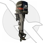 Mercury 25EL 25HP 2-STROKE Outboard Long Shaft Electric Start Freshwater. Fixed Price $1894.99.