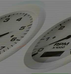 Sierra International 68375P 0-7000 Rpm Range 3-INCH Dial Arctic Tachometer. Fixed Price $111.00.