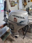 2003 Honda 20HP Fourstroke Outboard Motor. Fixed Price $1350.00.