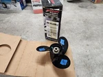 New Aluminum 10 3/8" 13P Mercury Black Max Prop, 48-19640A40, Spline, P9005. Fixed Price $140.00.