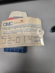 0322693 Omc Blank Ignition Key For Evinrude Johnson 9.9-50HP. Fixed Price $17.95.