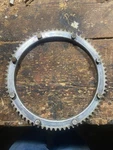 Electric Start Conversion Flywheel Ring From 1960 Johnson FD-14 18HP. Fixed Price $35.00.