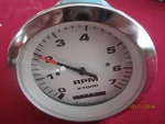 Teleflex 7K Rpm Tachometer W/hour (for Outboard Only).p# 59651F. Fixed Price $99.95.