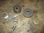 Honda BF130A 130HP Outboard Belt Tensioner And Idler (14510-ZW5-003). Fixed Price $30.00.