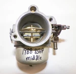 1988 Force 85HP Outboard Carburetor (middle) 632061-4 WE18-2D 84,85,86,87,88,89. Fixed Price $135.00.