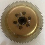 6H5-85550-00-00 Yamaha 1989 PRO50LF 50HP Outboard Flywheel W/ Nut, Washer, Key. Fixed Price $55.00.