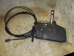 Johnson 9.9HP 2 Stroke Outboard Brp Side Mount Control Box W/ 13' Cables. Fixed Price $135.00.