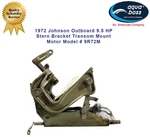 1972 Johnson Outboard 9.5 Hp Stern Bracket Transom Mount Motor Model # 9R72M. Fixed Price $78.00.